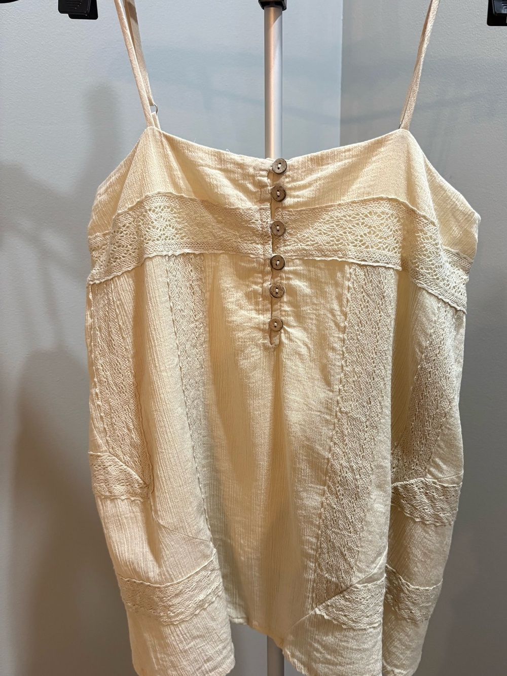 By Together Cream Women’s Boho Camisole